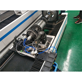 SUDA rūpnieciskās lāzera iekārtas Raycus / IPG plākšņu un cauruļu CNC šķiedru lāzera griešanas mašīna ar rotējošu ierīci