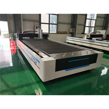 Ķīna Gweike metāla tērauda plāksnes 1500W šķiedras CNC lāzera mašīna griešana metālam